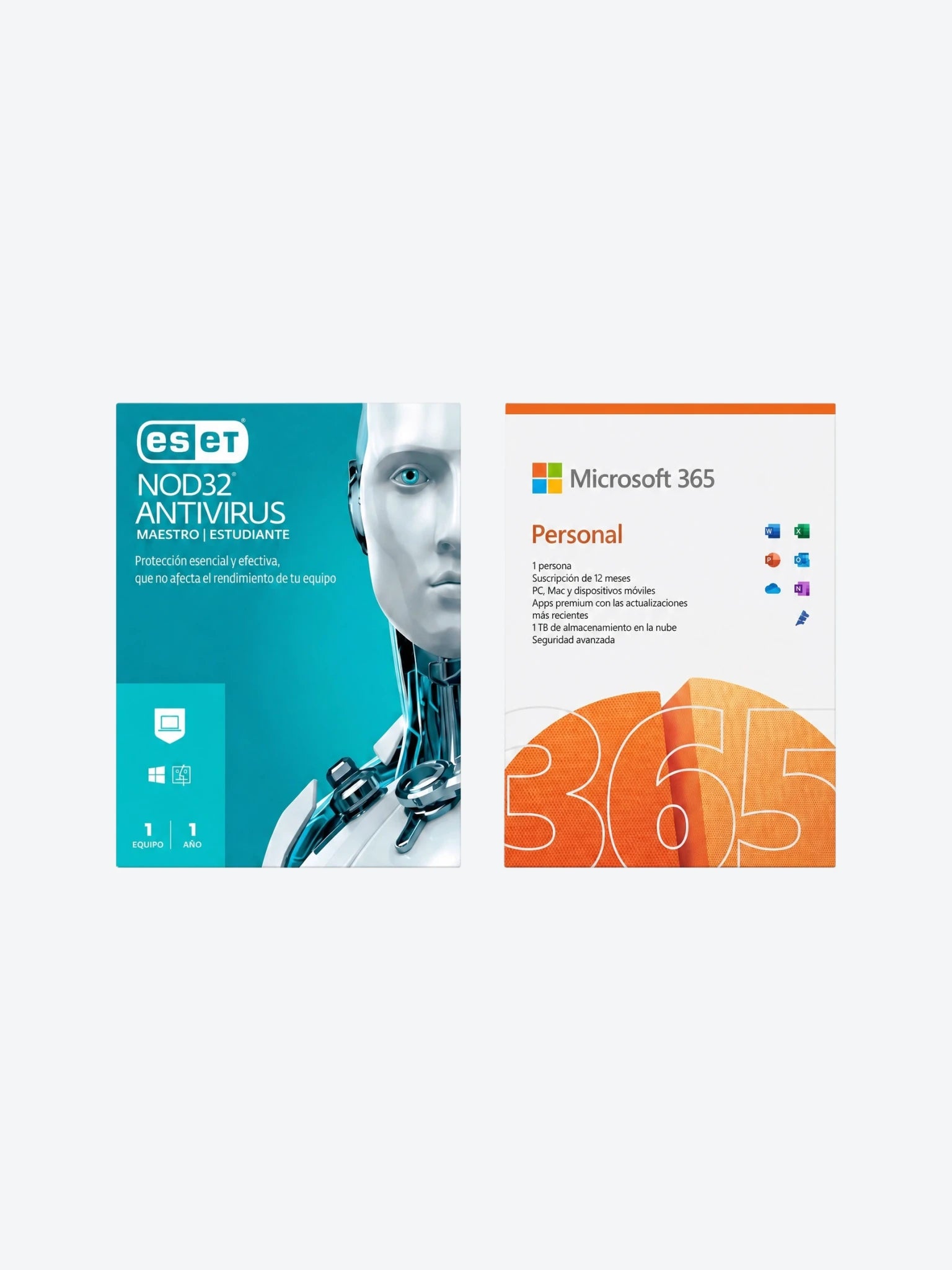Combo Office Personal + Eset Nod 32 Maestro Estudiante