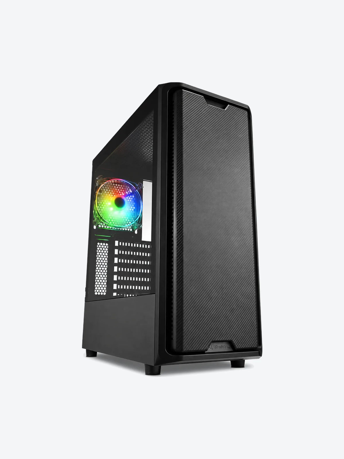CASE RGB SHARKOON SK3 MID TOWER VENTILADORES 2 DE 120MM CON VIDRIO LATERAL 4044951030170