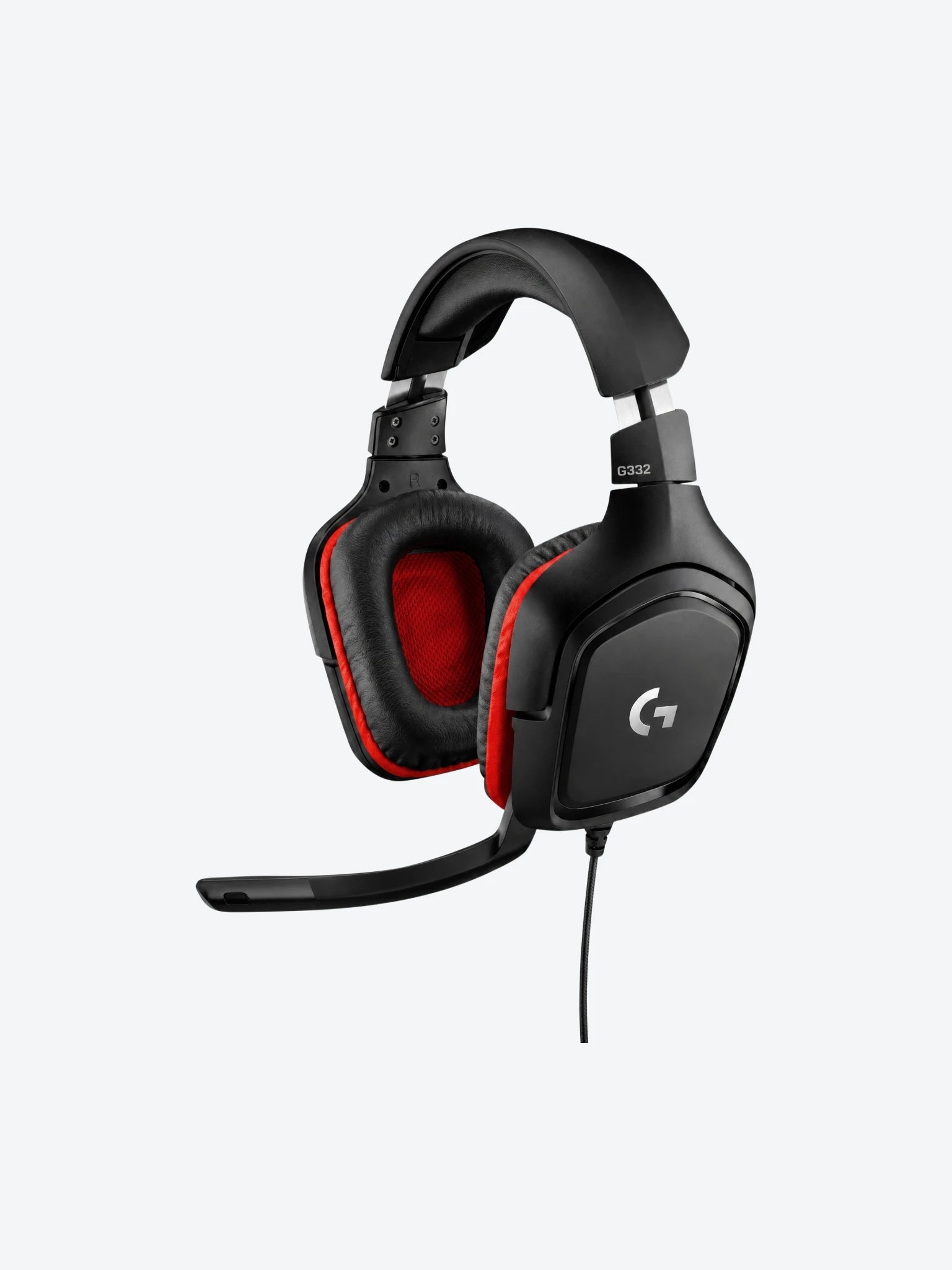 HEADSET GAMING LOGITECH G332 LEATHERETTE CABLEADO COLOR NEGRO