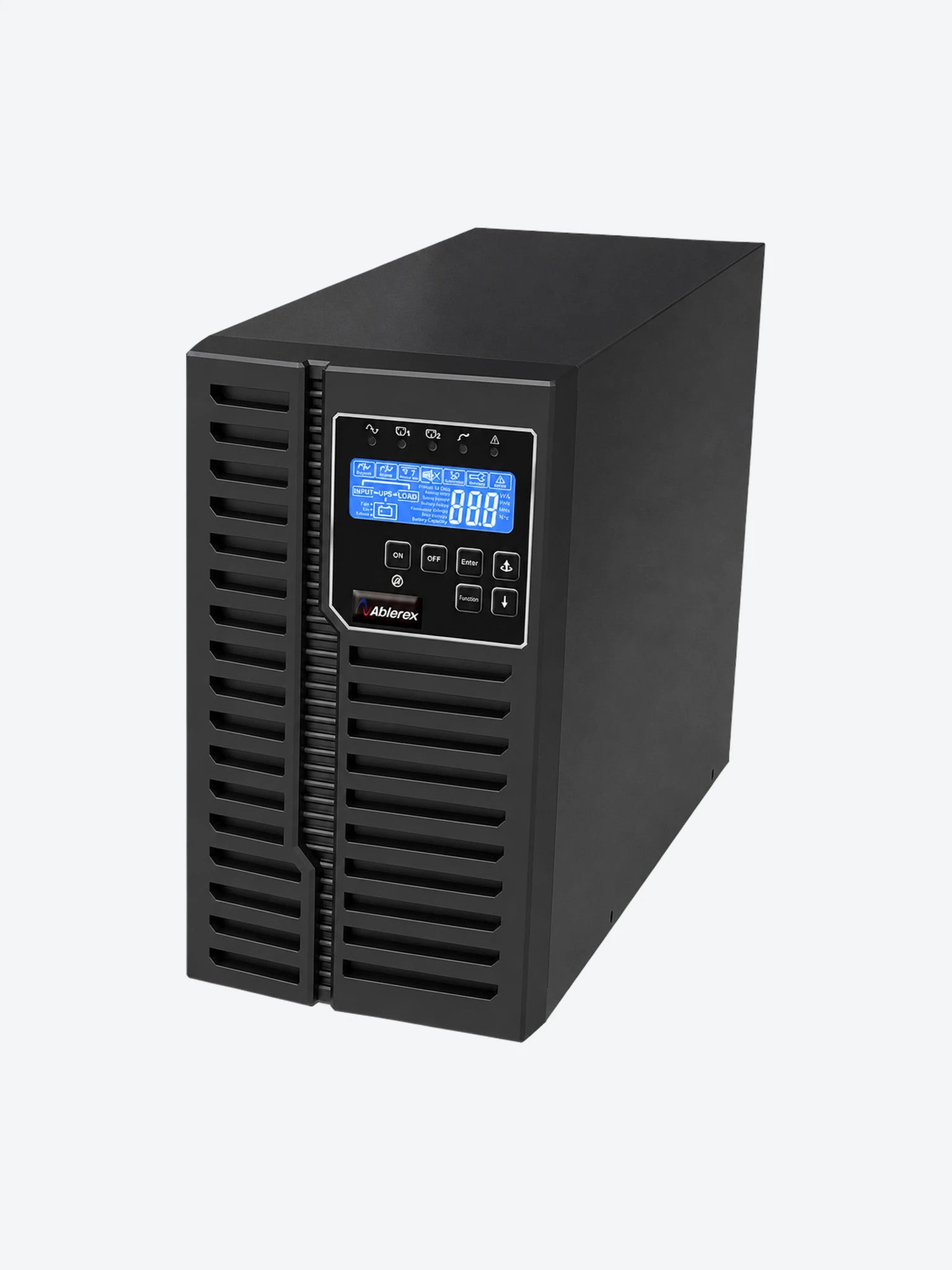 UPS Ablerex ON-LINE TORRE 3000VA/2700W - 8 x NEMA 5-15/20R + 1 x NEMA L5-30P