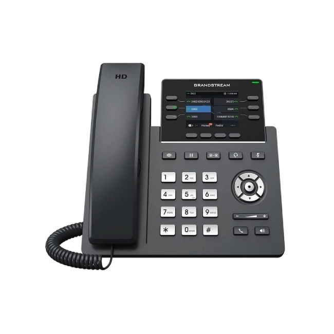 Telefono IP Grandstream GXP1625 962-00080-27B002 2 Cuentas SIP Pantalla LCD de 2,9" con Doble Puerto con PoE Integrado-1