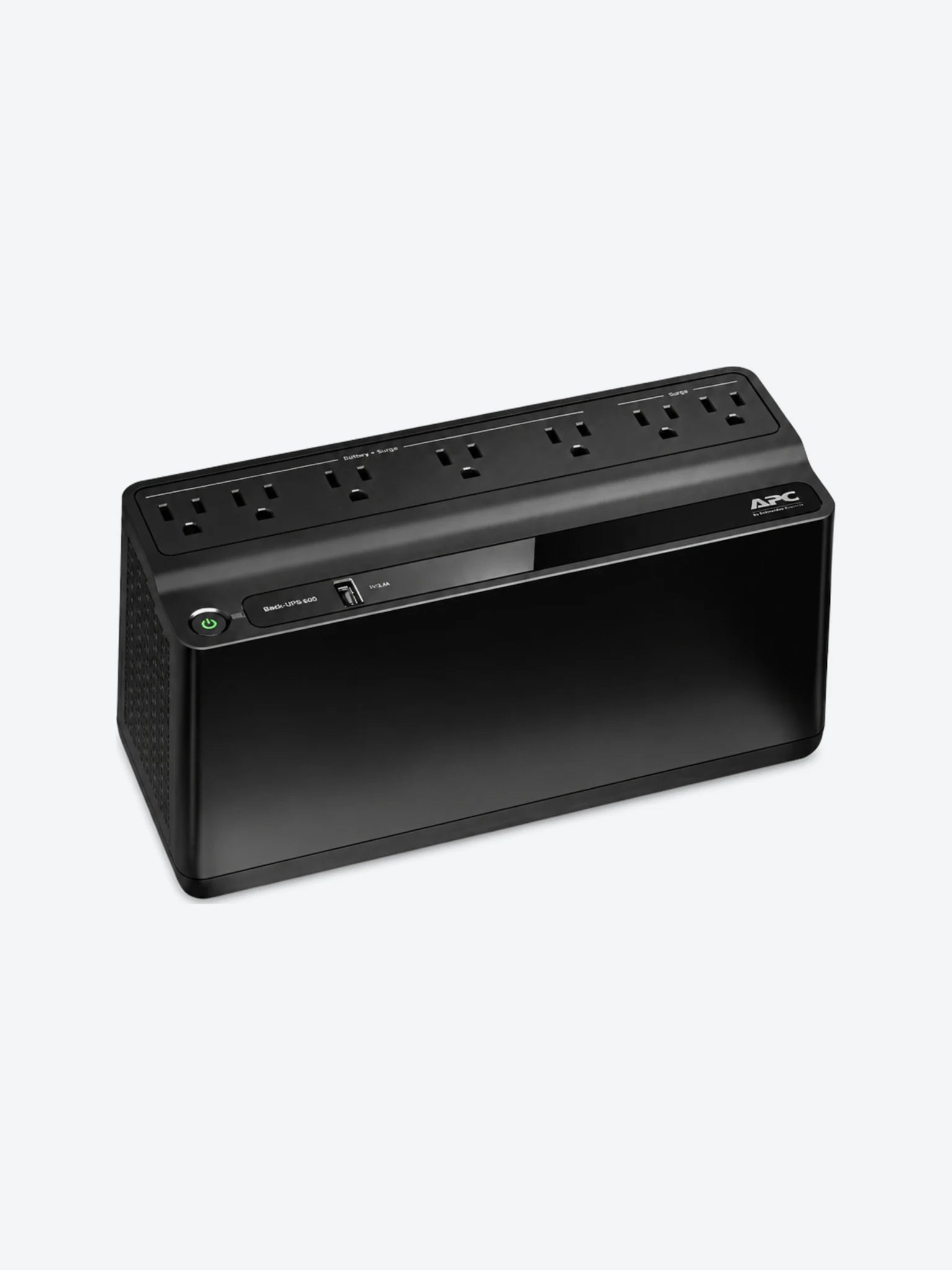 UPS APC 600VA/330W | 7 tomas | 1 Puerto USB| AVR