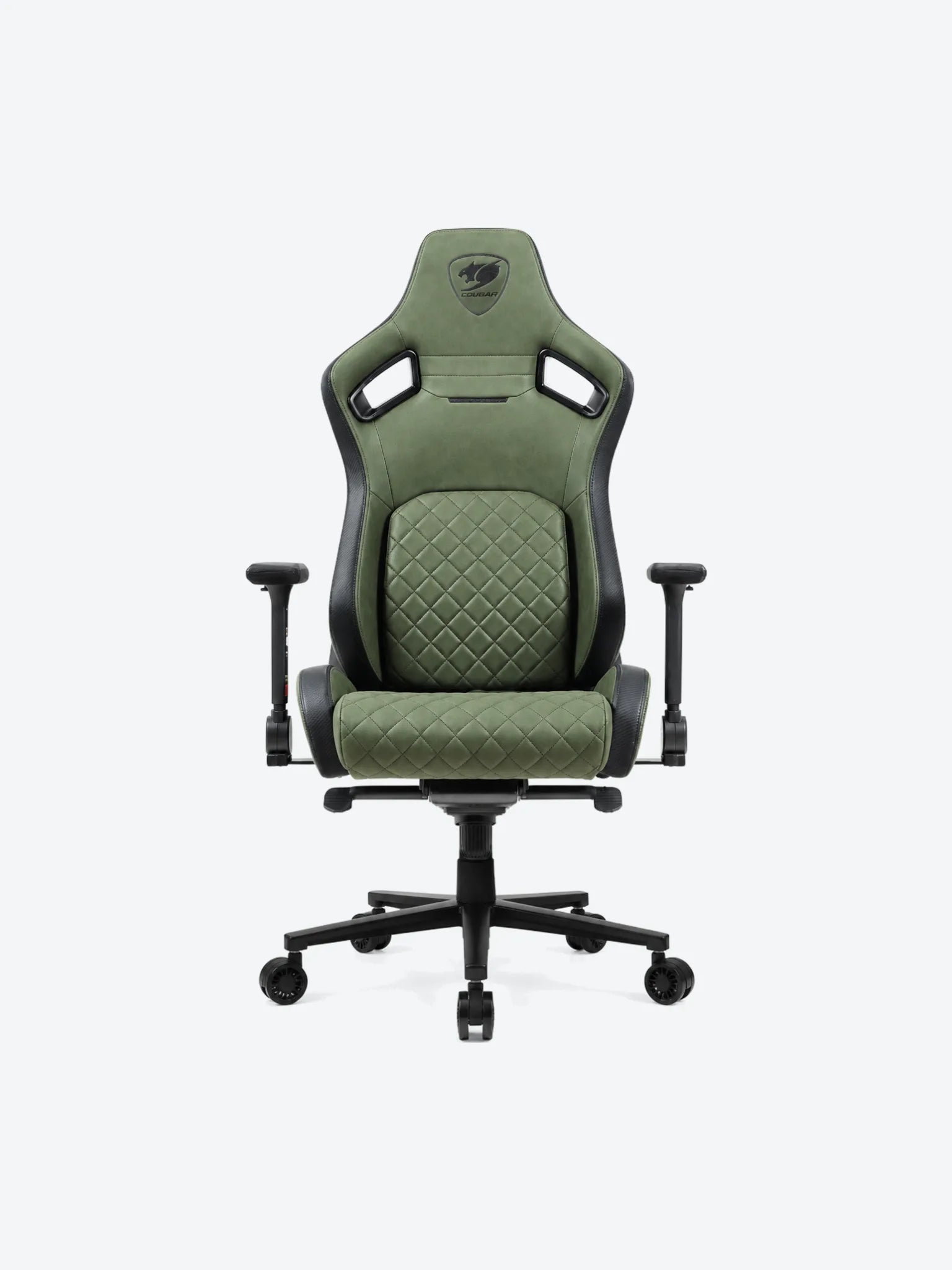 Silla Gaming Cougar Defensor S Verde Militar Negro