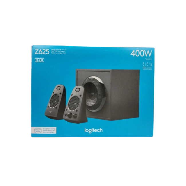 BOCINA Z625 2.1 THZ OPTICAL Potente sonido TX LOGITECH-4