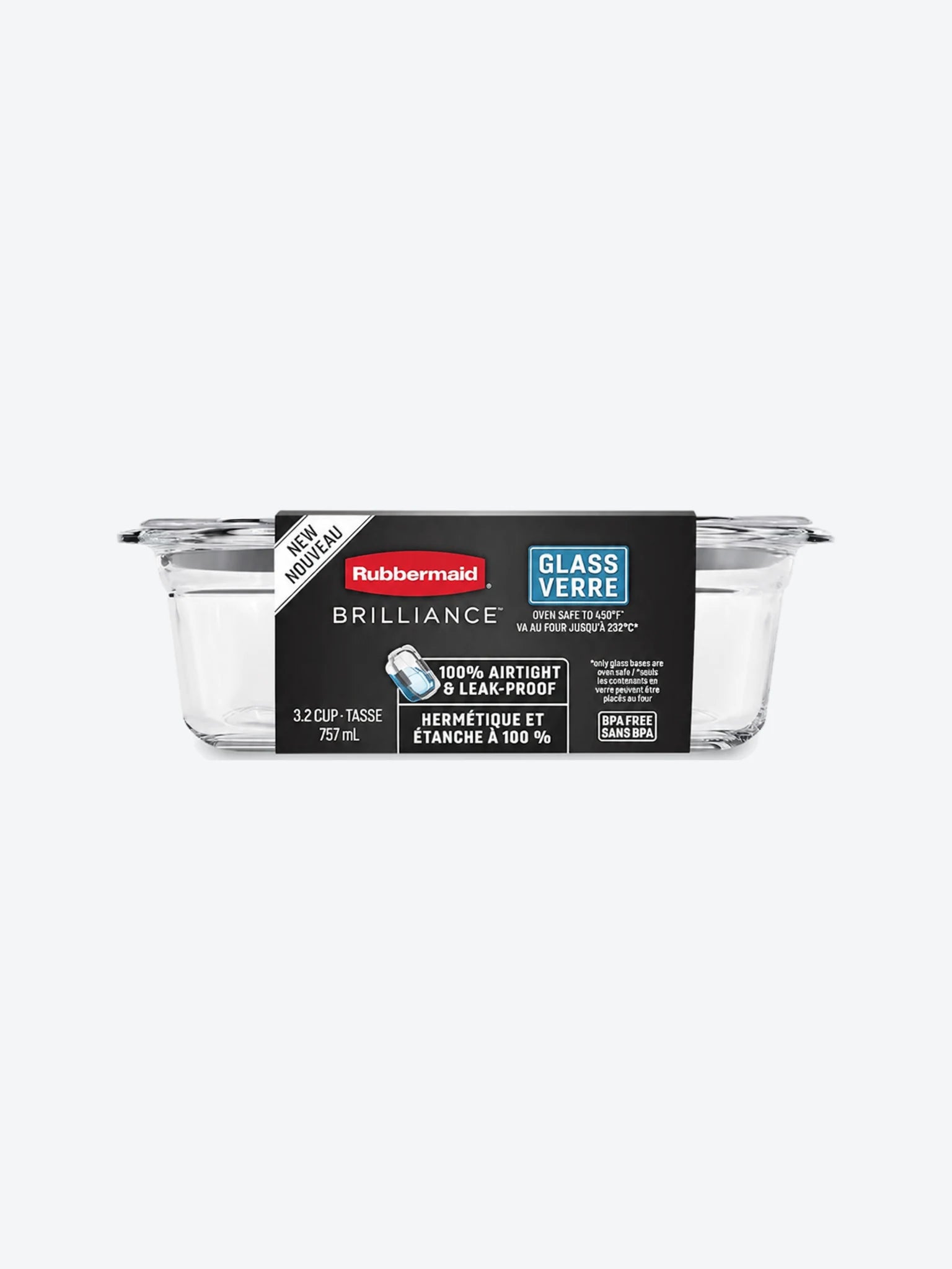 Rubbermaid Hermtico Brilliance - 3.2 Tazas-1