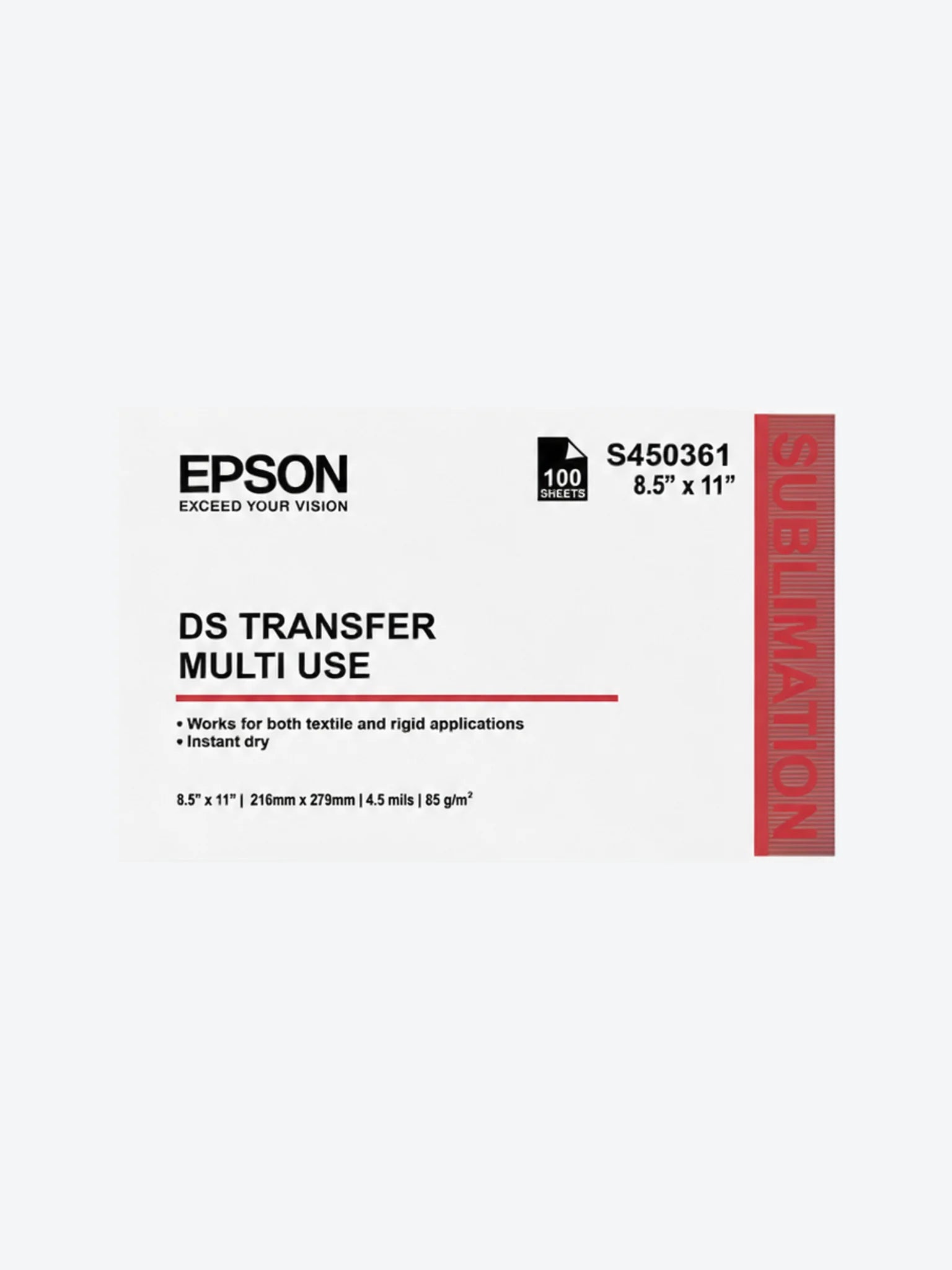 DS TRANSFER MULTI USE 8.5"X11"SHEET-1