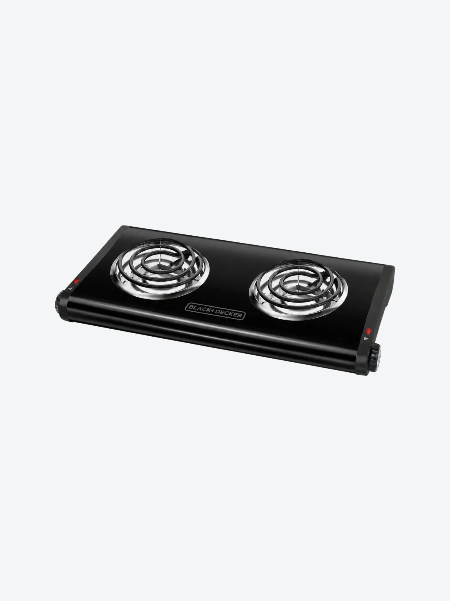 Estufa Electrica Black+Decker DB1002B 2 Hornillas 1 de 500 Watts 1 de 1000 Watts