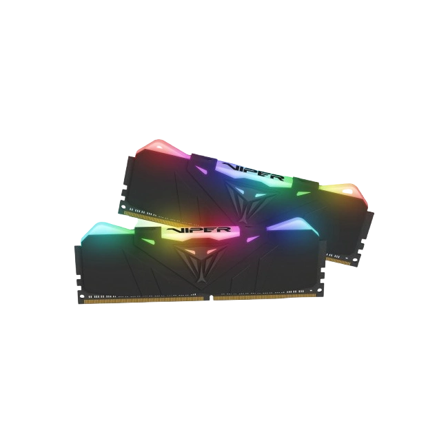 Memoria RAM Patriot CL20 Viper Steel Para PC 16GB DDR4 3600MHz RGB HS Single Color Negro-4