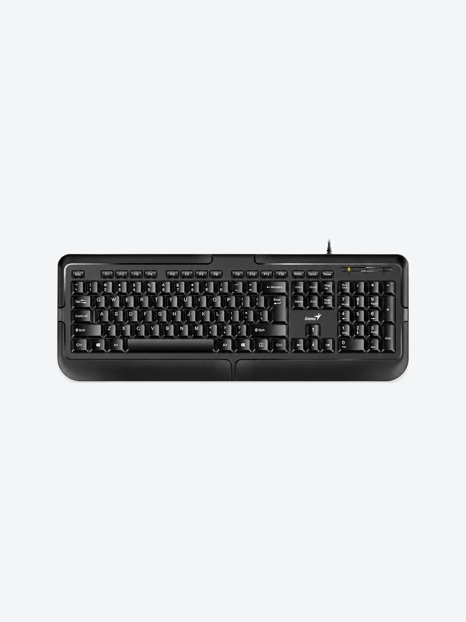 TECLADO GENIUS KB-118 II MEMBRANA ALÁMBRICO USB ESPAÑOL 31310051401