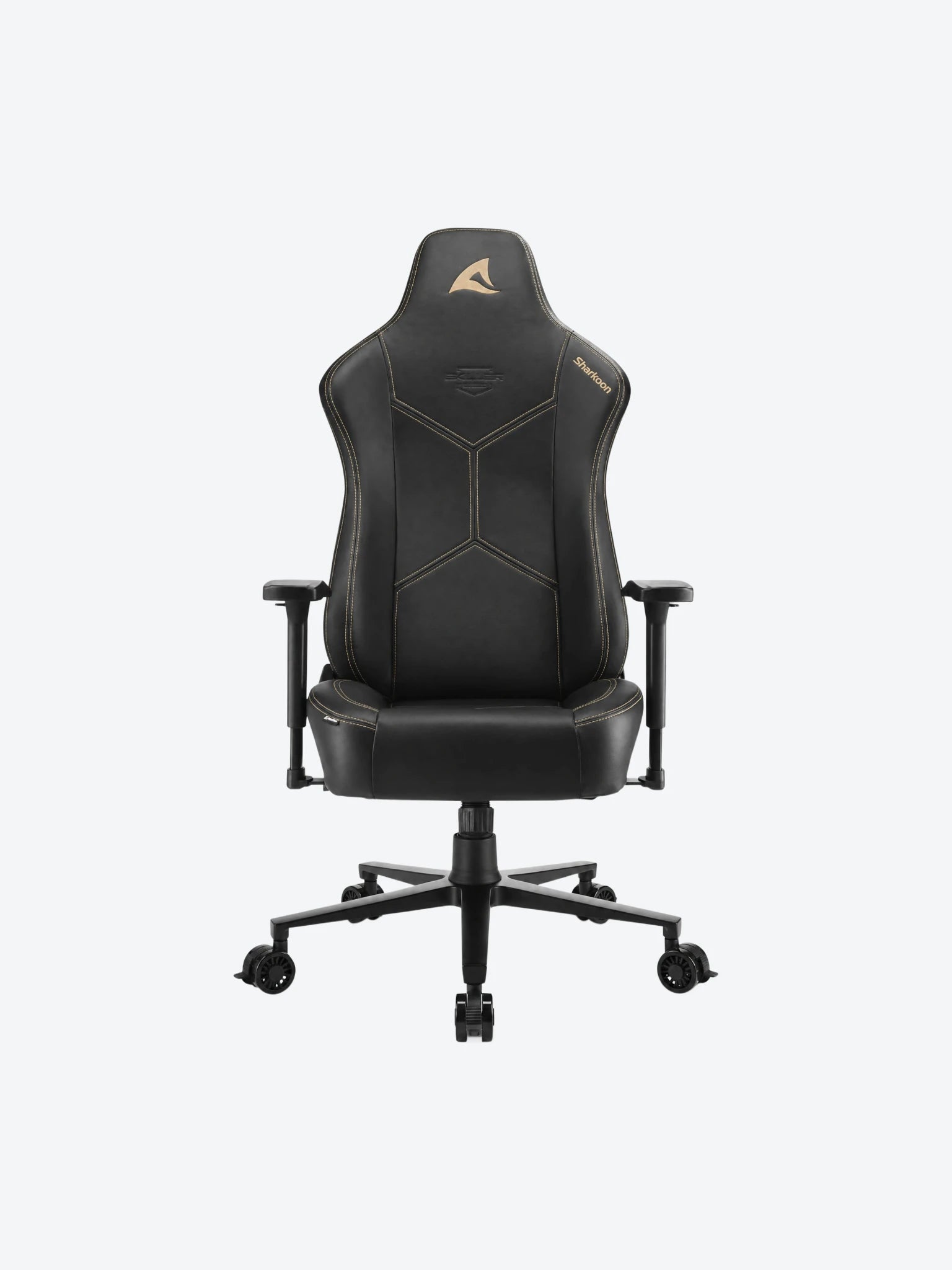 Silla Gamer Sharkoon SGS30 Color Negro con Beige 4044951034789-1