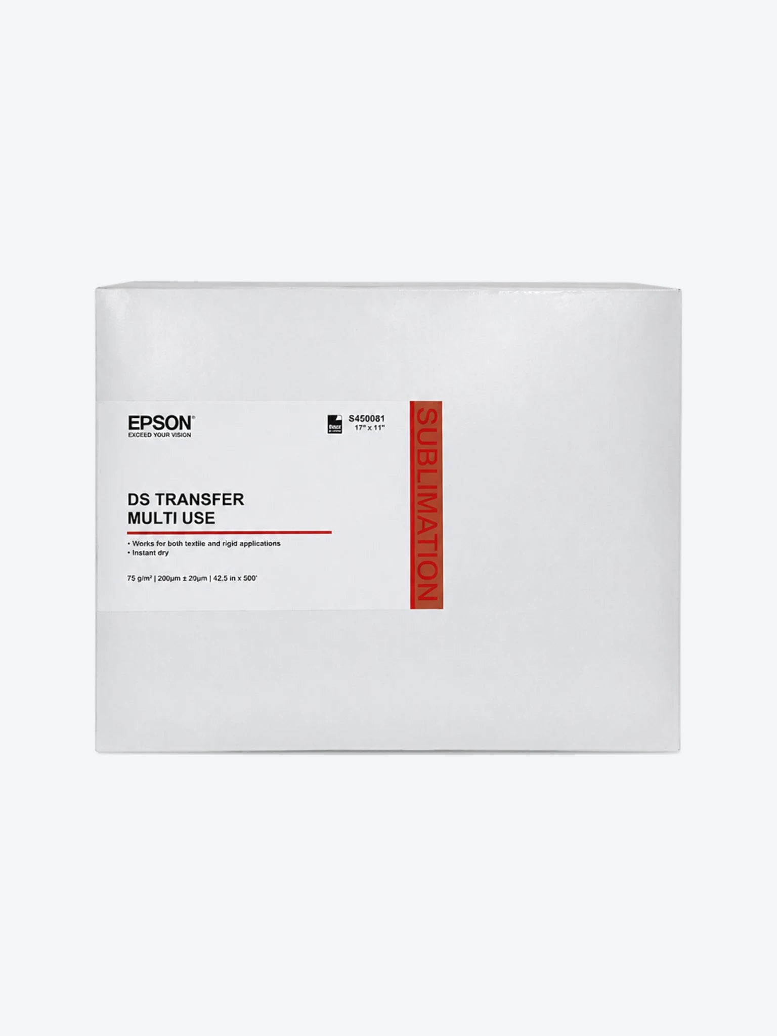 DS TRANSFER - PRODUCTION 75gr 42.5” x 500'