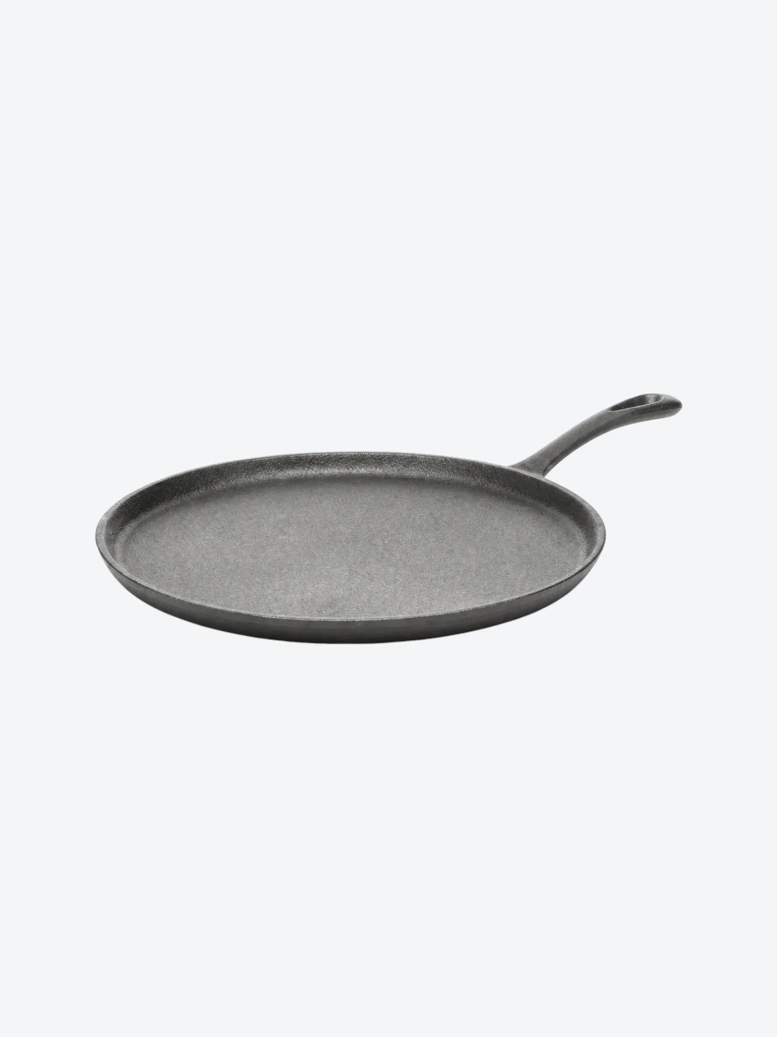 Sarten Pizza Picca Ferro 28" cm Hierro Fundido Color Negro