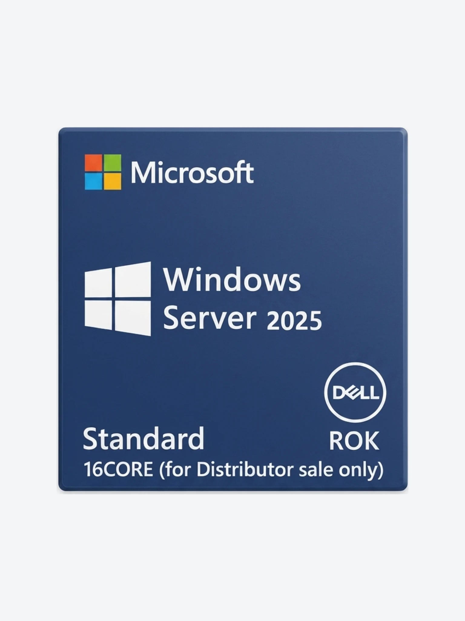Windows Server 2025,Standard, ROK,16CORE (for Distributor sale only)