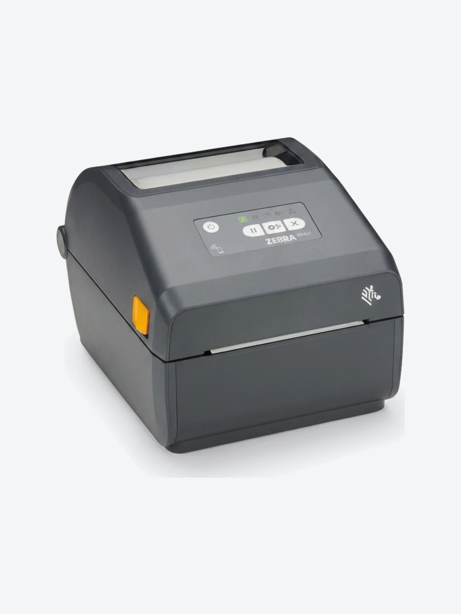 ZEBRA  ZD421 Thermal Transfer Printer (74/300M); 203 dpi, USB, USB Host, Ethernet, BTLE5, US Cord, Swiss Font, EZPL