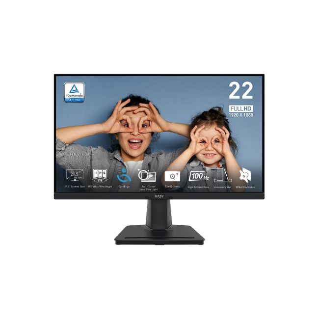 MSI MONITOR 22" MP225 FLAT 100HZ IPS-5