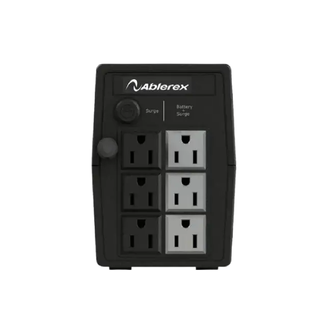 UPS Ablerex de 750VA/375W | Interactivo | 6 toma corrientes