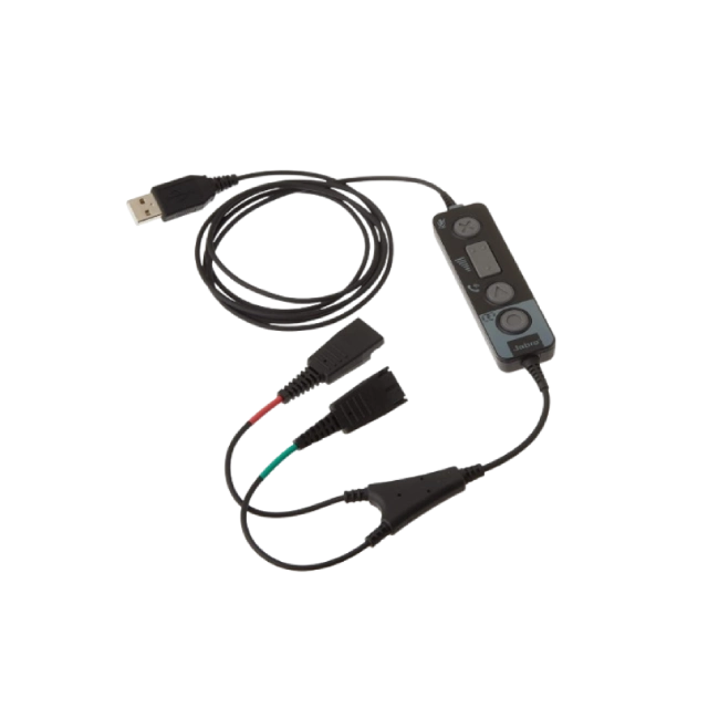 Jabra LINK 265 - Adaptador para auriculares - USB macho a Desconexión rápida