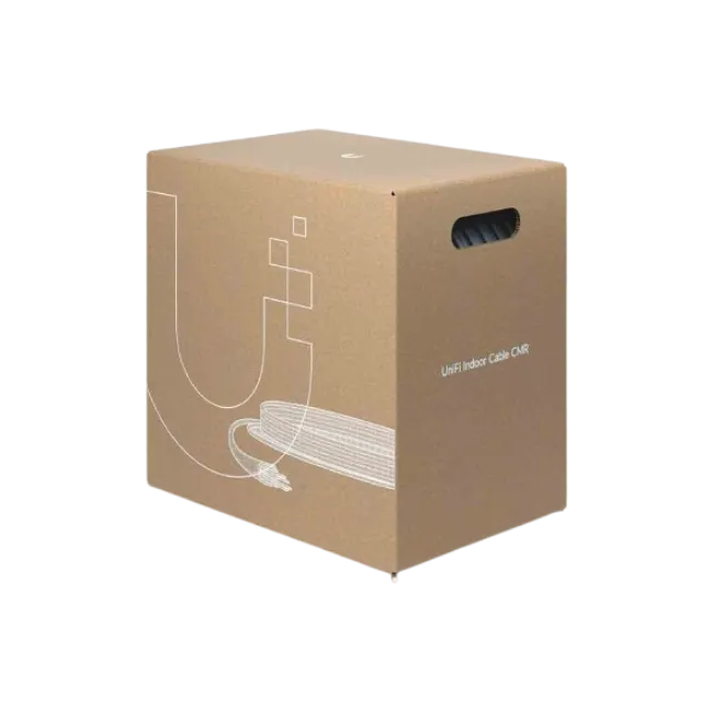 Ubiquiti - Par trenzado sin blindar (UTP) - 305 m - Blanco - Clasificación de llama: CMR - Calibre del cable conductor: 23 AWG - Tipo de conductor: Cobre desnudo sólido - Material de la chaqueta: PVC - Diámetro de la chaqueta: 6,0 ± 0,2 mm - Radio de curv-3
