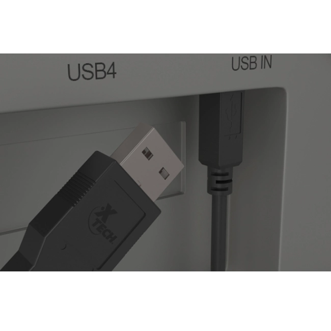 Xtech - USB cable - 1.8 m - 4 pin USB Type B - 4 pin USB Type A - 2.0 a-male b-male-2