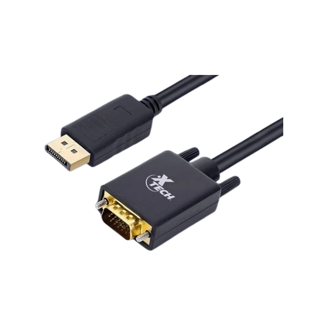 Xtech - DisplayPort / VGA Cable - Black - XTC-377-1