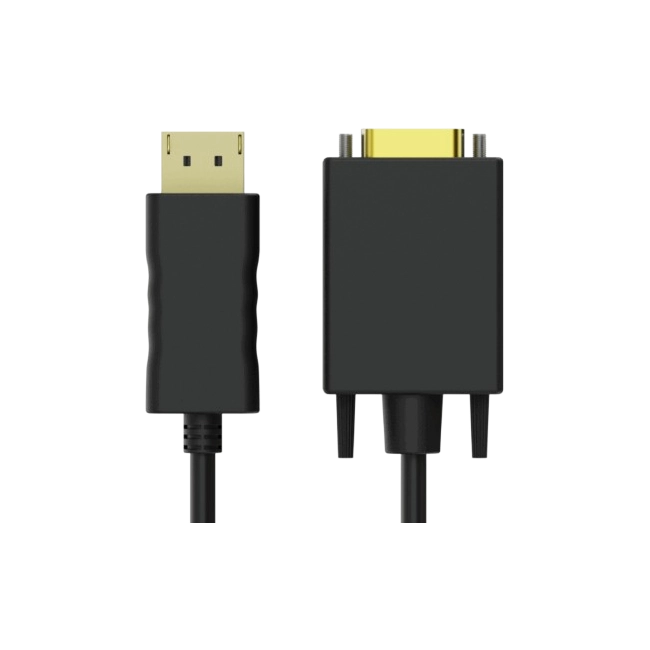 Xtech - DisplayPort / VGA Cable - Black - XTC-377-4