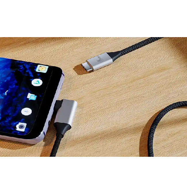Xtech - USB cable - USB Type C - 3 m - Black - (m) to (m) right-angle XTC-531-4