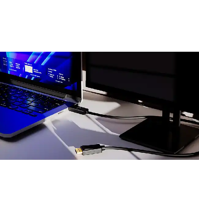 Xtech - Display cable - DisplayPort DP - HDMI - 3 m - Black - DP (m) to HDMI (m) XTC-359-2