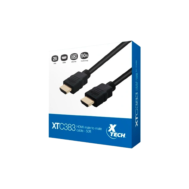 Xtech - HDMI cable - Component video / audio - HDMI male - 10ft 8K V2.1 XTC-640-2