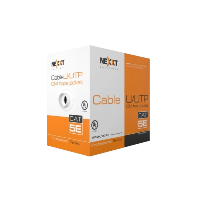 Nexxt Enterprise Cat6A U/UTP Cable 4P 23AWG LSZH 305m BL-1