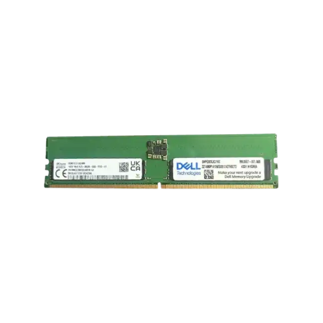 Memoria Ram Dell Memory Upgrade R360 - 16 GB - 1RX8 DDR5 UDIMM 4800 MT/s ECC 16G-1