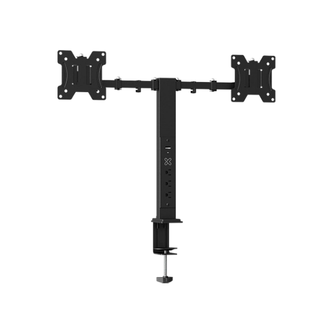 Klip Xtreme - Desktop to monitor mounting kit - With power strip-1