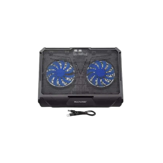 BASE PARA NOTEBOOK CON 2 VENTILADORES Y 9 NIVELES DE ALTURA MULTI