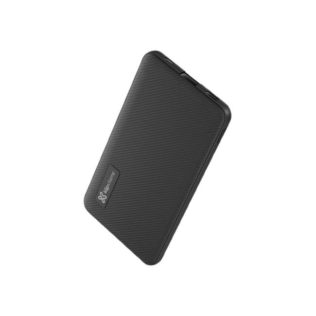 Klip Xtreme - Power bank - 24 pin USB-C / 5 pin Micro-USB Type B - 24 pin USB-C / 9 pin USB Type A - Lithium polymer - Para Smartphones - 5.000 mAh-3