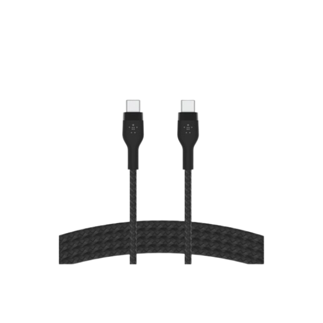 Belkin BoostCharge - Cable USB - 24 pin USB-C (M) a 24 pin USB-C (M) - 2 m - negro-1