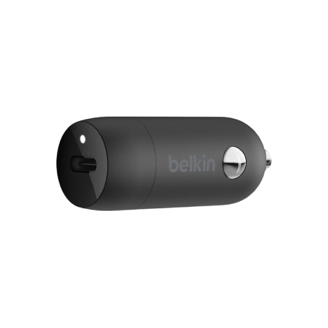 Belkin - Adaptador de corriente para el coche - 30 vatios - 3 A - Fast Charge, Suministro de energía 3.1 (24 pin USB-C) - negro-4