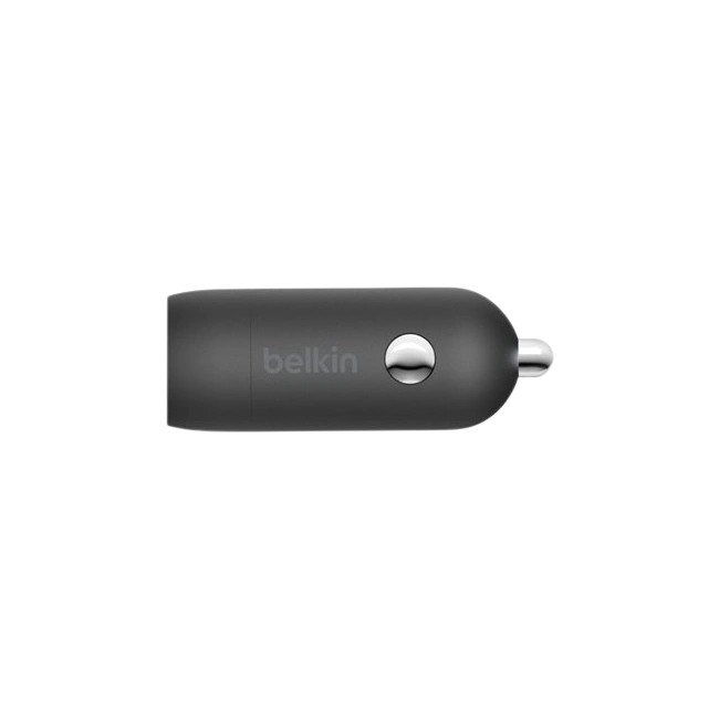 Belkin - Adaptador de corriente para el coche - 30 vatios - 3 A - Fast Charge, Suministro de energía 3.1 (24 pin USB-C) - negro-2