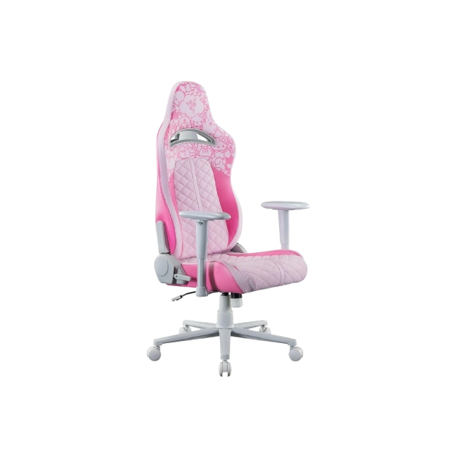 Razer Enki - Silla de juegos - reposabrazos - forma de T - inclinación - giratorio - espuma moldeada de poliuretano de alta densidad, poliuretano elastomérico (EPU), marco de acero, base de aluminio - cuarzo-2