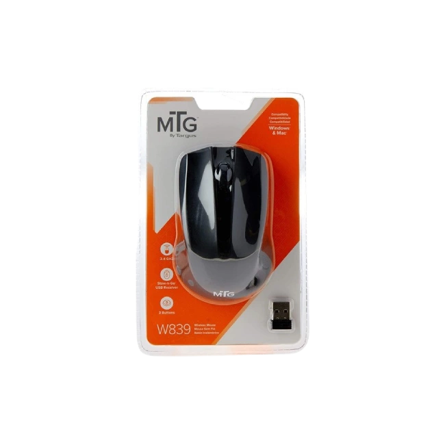 Mouse MTG™ W839 Wireless 3 Key Optical Mouse