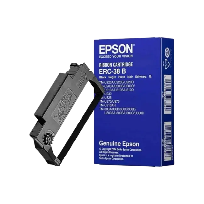 Epson - Negro - cinta de impresión - para OmniLink TM-U220; TM 300, U200, U210, U220, U230, U300, U370, U375-3