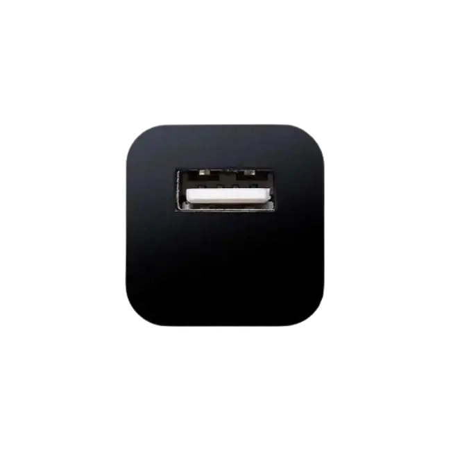 Cubo Cargador Argom ARG-AC-0104 USB Para Pared 1 Puerto USB 1A Color Negro