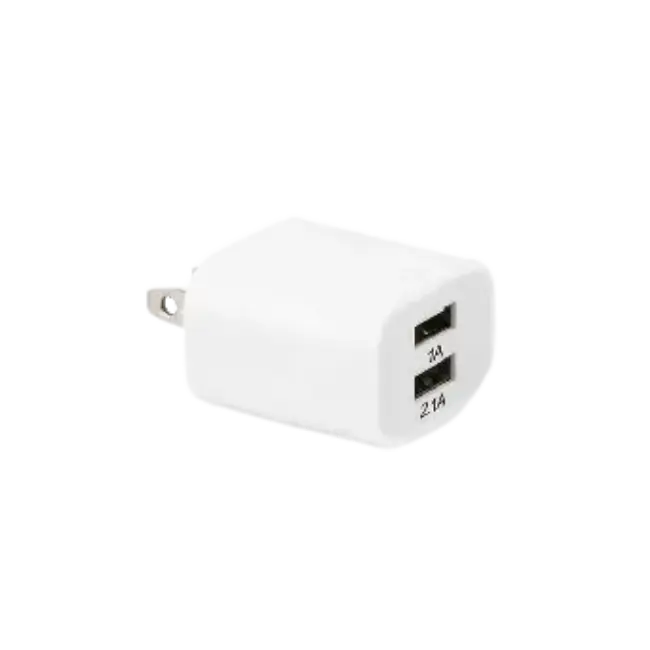 USB WALL CHARGER ARGOM 2-PORTS 2.1-AMP-2