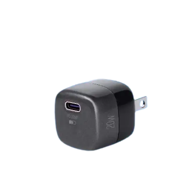 Cubo Cargador Argom ARG-AC-0120BK Volta P2 Nano 20W Carga Rapida Ultra Compacto Tipo C-1