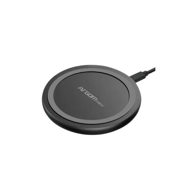 Plataforma de Carga Inalambrica Rapida Argom ARG-AC-0130BK-3