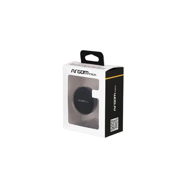 Soporte Magnetico para Celular Argom ARG-AC-0328BK Color Negro