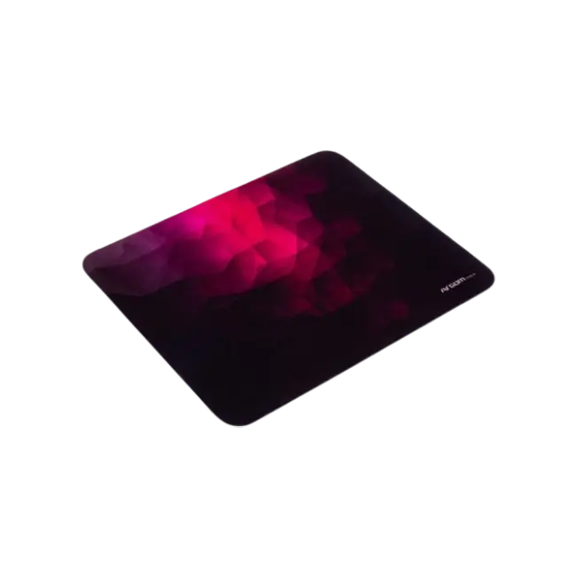 Mouse Pad Argom ARG-AC-1233R Base de Goma Antideslizante Color Negro con Rojo-2