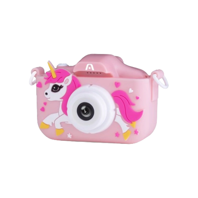 ARGOM MAGIC PIX 81 - CAMARA DIGITAL DE SELFIES PARA NIÑOS ROSADA-3