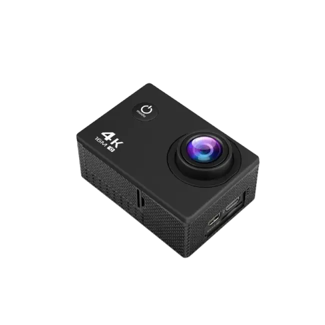 Camara de Accion Argom ARG-AC-9185BK Epic 85 4K Ultra HD Con Control Remoto y Pantallas Duales-4