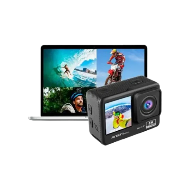 ARGOM EPIC CAM88 - CAMARA DE ACCIÓN TACTIL 4K / 60 FPS / 24 MP-4