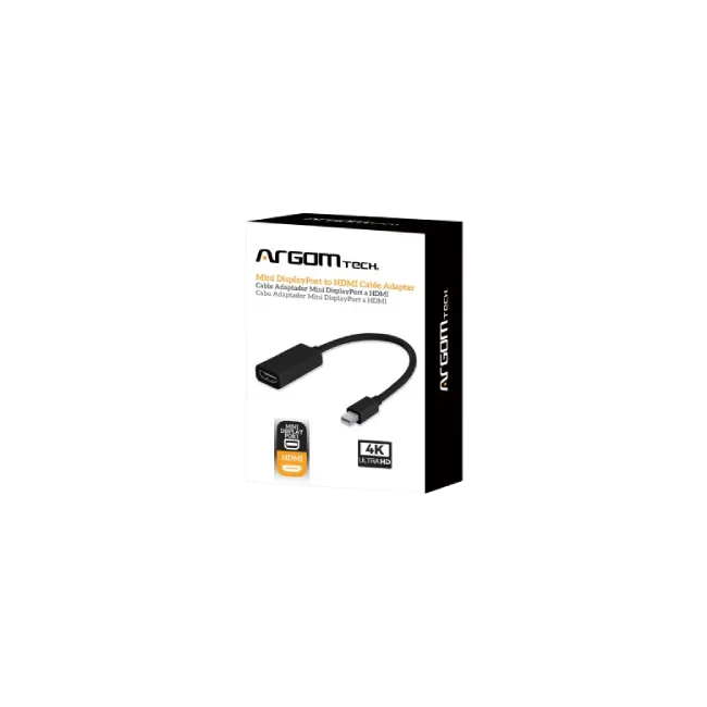Cable Adaptador Argom ARG-CB-0042 Mini Display a HDMI 22CM-4