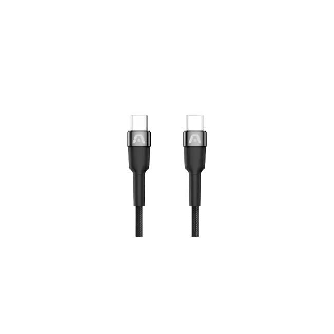 CABLE TIPO-C A TIPO-C 65W NYLON TRENZADO DURA SPEED 10FT/3M-2